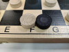 Шахматы, шашки авангард с утяжелением средние на доске из бука фото 7 — hichess.ru - шахматы, нарды, настольные игры