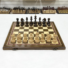 Шахматы эксклюзивные из дуба Премиальные люкс — hichess.ru - шахматы, нарды, настольные игры