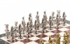 Шахматы "Отечественная война 1812 г." доска 40х40 см мрамор лемезит фото 3 — hichess.ru - шахматы, нарды, настольные игры