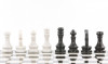 Шахматы подарочные из камня мрамор змеевик 38х38 см фото 5 — hichess.ru - шахматы, нарды, настольные игры