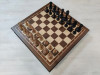 Шахматы подарочные в ларце Стаунтон орех большие с утяжелением фото 6 — hichess.ru - шахматы, нарды, настольные игры