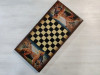 Нарды деревянные подарочные с цветным рисунком Леопард средние 50 см фото 5 — hichess.ru - шахматы, нарды, настольные игры