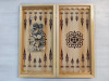 Нарды деревянные подарочные с цветным рисунком Леопард средние 50 см фото 7 — hichess.ru - шахматы, нарды, настольные игры