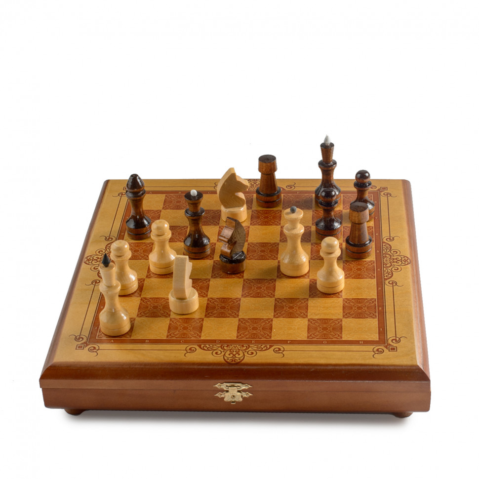 Шахматы Золото малые фото 1 — hichess.ru - шахматы, нарды, настольные игры