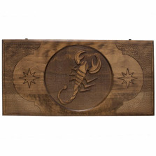 Нарды резные «Скорпион», Ustyan — hichess.ru - шахматы, нарды, настольные игры