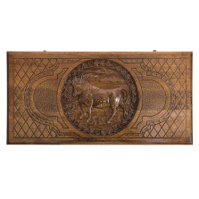 Нарды резные Зодиак Телец, Ustyan — hichess.ru - шахматы, нарды, настольные игры