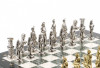 Шахматы "Отечественная война 1812 г." доска 40х40 см офиокальцит фото 3 — hichess.ru - шахматы, нарды, настольные игры