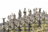 Шахматы подарочные "Римские лучники" 28х28 см из змеевика фото 3 — hichess.ru - шахматы, нарды, настольные игры