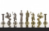Шахматы подарочные "Римские лучники" 28х28 см из змеевика фото 5 — hichess.ru - шахматы, нарды, настольные игры