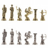 Шахматы подарочные "Римские лучники" 28х28 см из змеевика фото 6 — hichess.ru - шахматы, нарды, настольные игры