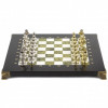 Шахматы сувенирные "Стаунтон" доска 28х28 см змеевик мрамор фото 2 — hichess.ru - шахматы, нарды, настольные игры