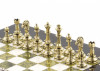 Шахматы сувенирные "Стаунтон" доска 28х28 см змеевик мрамор фото 4 — hichess.ru - шахматы, нарды, настольные игры
