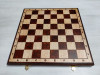 Шахматная доска из карельской березы 40 см с матовая , Ivan Romanov фото 1 — hichess.ru - шахматы, нарды, настольные игры