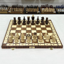 Шахматы подарочные Королевские 48 большие Вегель — hichess.ru - шахматы, нарды, настольные игры