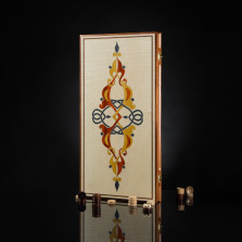 Нарды Армения поле из клена, мастерская Кадун &mdash; hichess.ru - шахматы, нарды, настольные игры