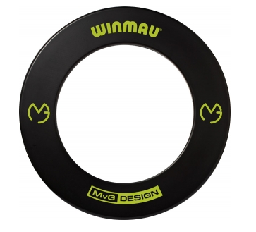 Защитное кольцо для мишени Winmau Dartboard Surround MvG (черного цвета) фото 1 — hichess.ru - шахматы, нарды, настольные игры