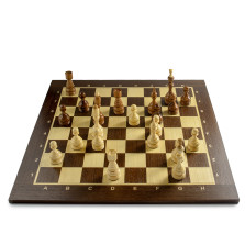 Шахматы Бастион венге — hichess.ru - шахматы, нарды, настольные игры