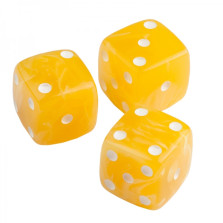 Кости игральные из янтаря 15 мм желтые, 1 шт — hichess.ru - шахматы, нарды, настольные игры