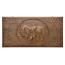 Нарды резные Илья Муромец, Ustyan — hichess.ru - шахматы, нарды, настольные игры