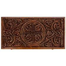 Нарды резные &quot;Орнамент 1&quot;, Mkhitaryan — hichess.ru - шахматы, нарды, настольные игры