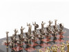 Шахматы "Подвиги Геракла" змеевик и креноид 36х36 см фото 3 — hichess.ru - шахматы, нарды, настольные игры