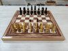 Шахматы нарды шашки Американский орех с фигурами из клена большие фото 1 — hichess.ru - шахматы, нарды, настольные игры