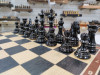 Шахматы эксклюзивные Фарфор моренный дуб в ларце фото 2 — hichess.ru - шахматы, нарды, настольные игры