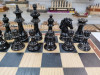 Шахматы эксклюзивные Фарфор моренный дуб в ларце фото 6 — hichess.ru - шахматы, нарды, настольные игры