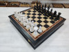 Шахматы эксклюзивные Фарфор моренный дуб в ларце фото 7 — hichess.ru - шахматы, нарды, настольные игры