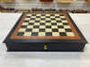 Шахматная доска ларец с выдвижными ящиками моренный дуб фото 1 — hichess.ru - шахматы, нарды, настольные игры