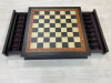 Шахматная доска ларец с выдвижными ящиками моренный дуб фото 2 — hichess.ru - шахматы, нарды, настольные игры