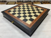 Шахматная доска ларец с выдвижными ящиками моренный дуб фото 3 — hichess.ru - шахматы, нарды, настольные игры