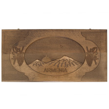 Нарды резные Рассвет в Армении, Ustyan — hichess.ru - шахматы, нарды, настольные игры