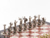 Шахматы "Подвиги Геракла" мрамор и креноид 36х36 см фото 3 — hichess.ru - шахматы, нарды, настольные игры