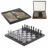 Шахматы шашки нарды 3 в 1 змеевик мрамор №3 фото 1 — hichess.ru - шахматы, нарды, настольные игры