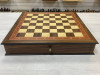 Шахматный ларец с выдвижными ящиками Орех без фигур фото 2 — hichess.ru - шахматы, нарды, настольные игры