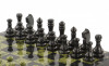 Шахматы шашки нарды 3 в 1 из змеевика №1 фото 5 — hichess.ru - шахматы, нарды, настольные игры