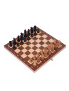Шахматы профессиональные Индийский Стаунтон интарсия темные фото 2 — hichess.ru - шахматы, нарды, настольные игры