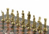 Шахматы "Посейдон" 32х32 см лемезит фото 4 — hichess.ru - шахматы, нарды, настольные игры