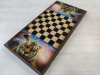 Нарды подарочные длинные деревянные Тигр и Орел большие 60 на 60 см фото 7 — hichess.ru - шахматы, нарды, настольные игры