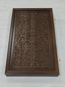 Нарды резные Восточные патина — hichess.ru - шахматы, нарды, настольные игры