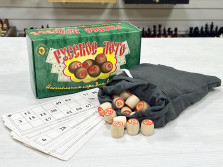 Русское лото с бочонками в зеленой картонной коробке — hichess.ru - шахматы, нарды, настольные игры