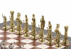 Шахматы "Посейдон" 32х32 см лемезит мрамор фото 4 — hichess.ru - шахматы, нарды, настольные игры