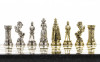 Шахматы подарочные "Рыцари" 44х44 см из мрамора и змеевика фото 5 — hichess.ru - шахматы, нарды, настольные игры