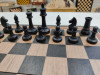 Шахматы турнирные с утяжелением черное дерево, дуб фото 4 — hichess.ru - шахматы, нарды, настольные игры