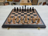 Шахматы турнирные с утяжелением черное дерево, дуб фото 1 — hichess.ru - шахматы, нарды, настольные игры