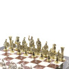 Шахматы подарочные из камня Римские воины 44 на 44 см мрамор креноид фото 4 — hichess.ru - шахматы, нарды, настольные игры
