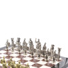 Шахматы подарочные из камня Римские воины 44 на 44 см мрамор креноид фото 5 — hichess.ru - шахматы, нарды, настольные игры