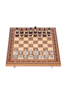 Шахматы турнирные с фигурами из композита Итальянский дизайн Люкс (2) — hichess.ru - шахматы, нарды, настольные игры