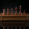 Шахматы "Стаунтон Фаворит" (тёмная доска) фото 3 — hichess.ru - шахматы, нарды, настольные игры